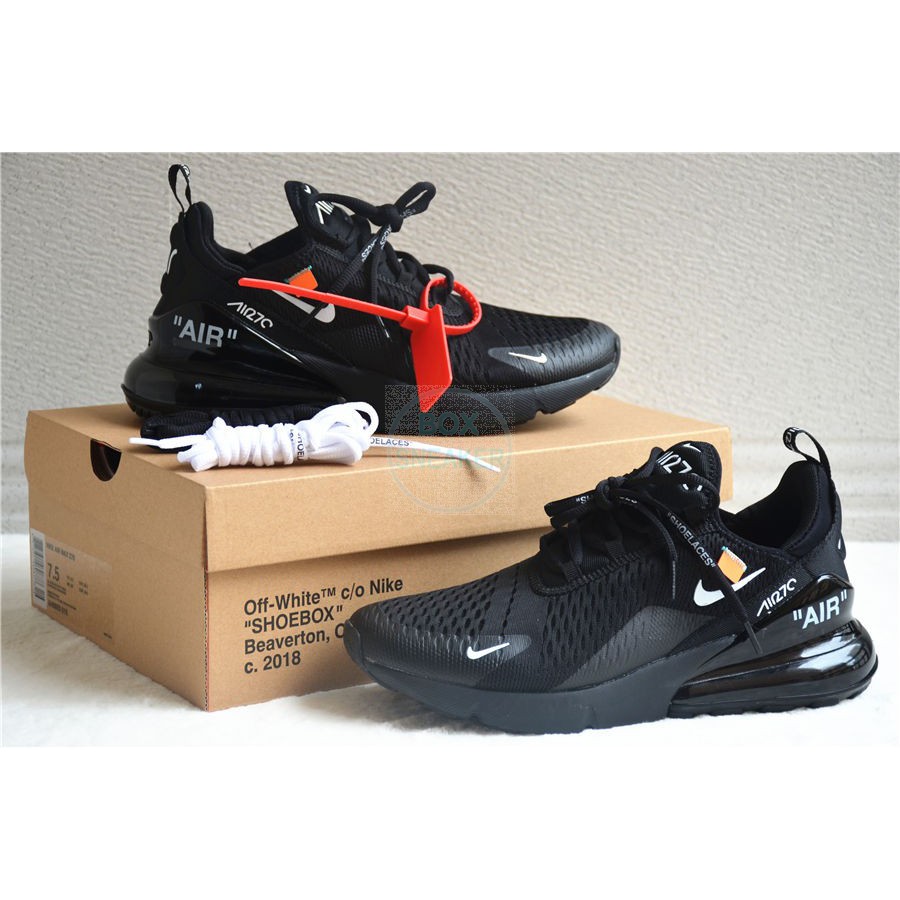 nike 270 off white black