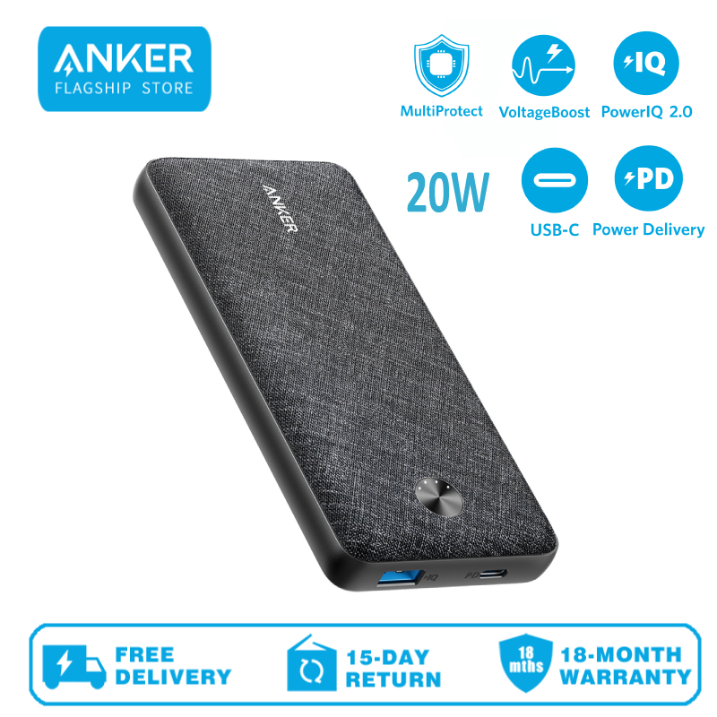 Anker A1287 PowerCore Essential 20000mAh 20W PD Power Bank Compatible
