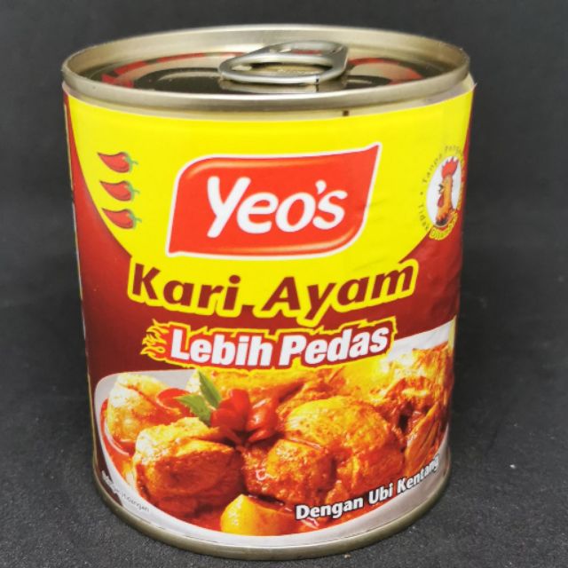 Yeo S Kari Ayam Lebih Pedas 280gm Shopee Malaysia