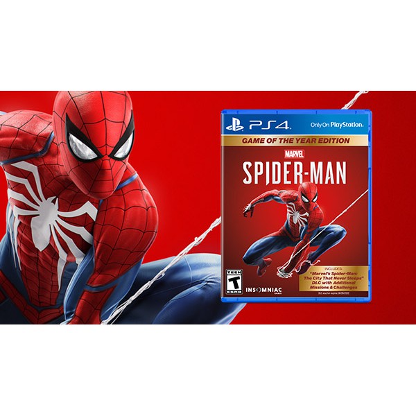 spiderman goty ps4