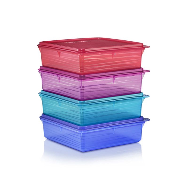 Limited Edition TUPPERWARE B2B Snack Stor (4) 2.9L