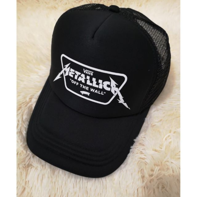 metallica vans hat
