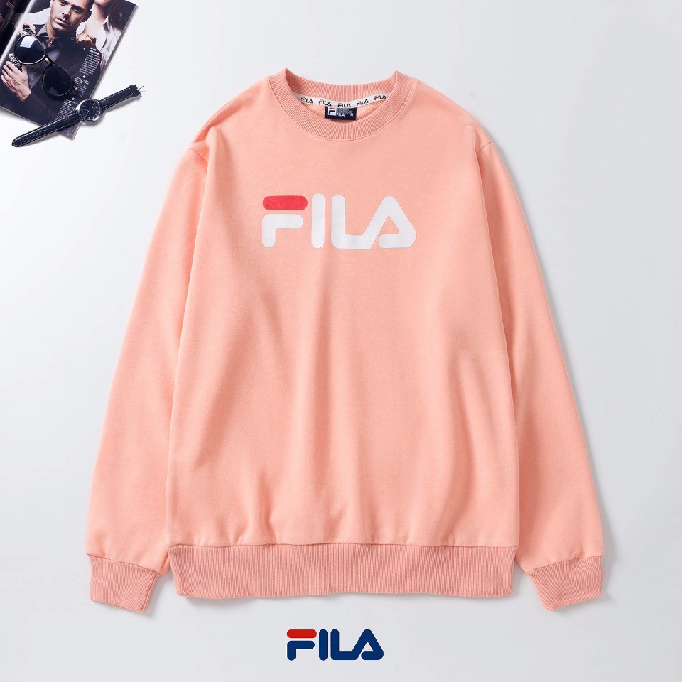 fila sweater pink