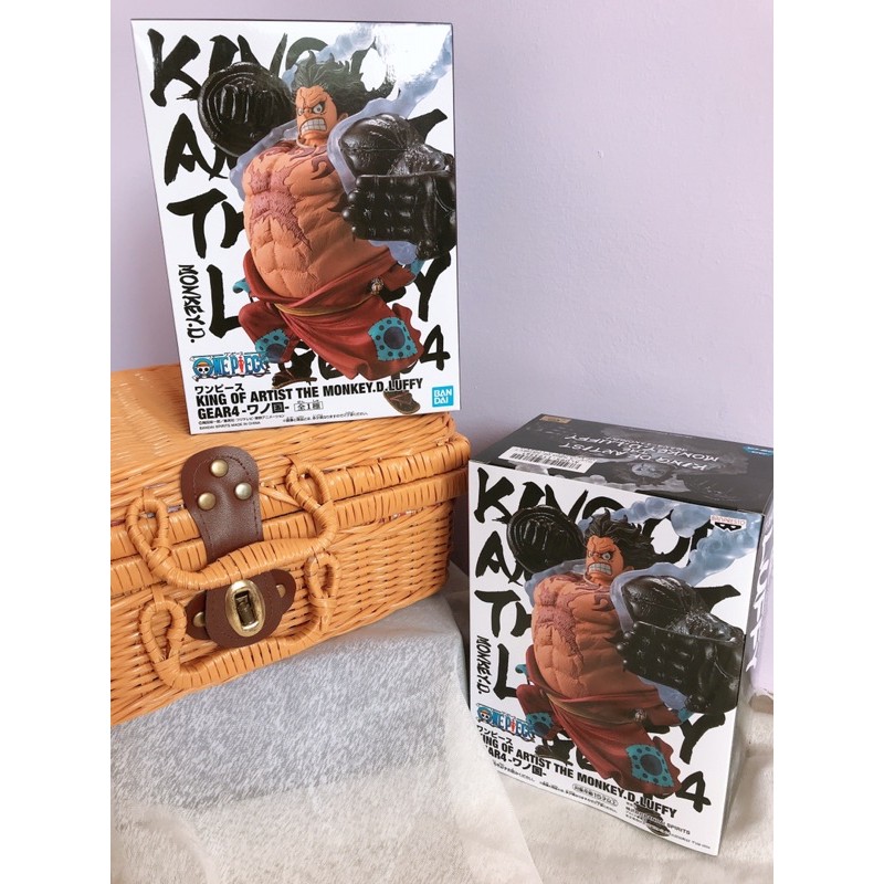 Original Gold Sticker Toei Banpresto One Piece King Of Artist The Monkey D Luffy Gear4 Wanokuni Shopee Malaysia