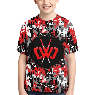 Cwc Chad Wild Clay Ninja Kids T Shirt Youth Crew Neck Tshirt Unisex Graphic Top Tee For Boys Girls Shopee Malaysia - chad official t shirt roblox