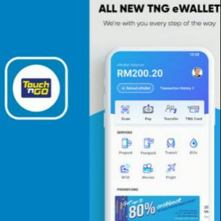 Touch N Go E Wallet Reload Topup Credit Bank Transfer Shopee Malaysia
