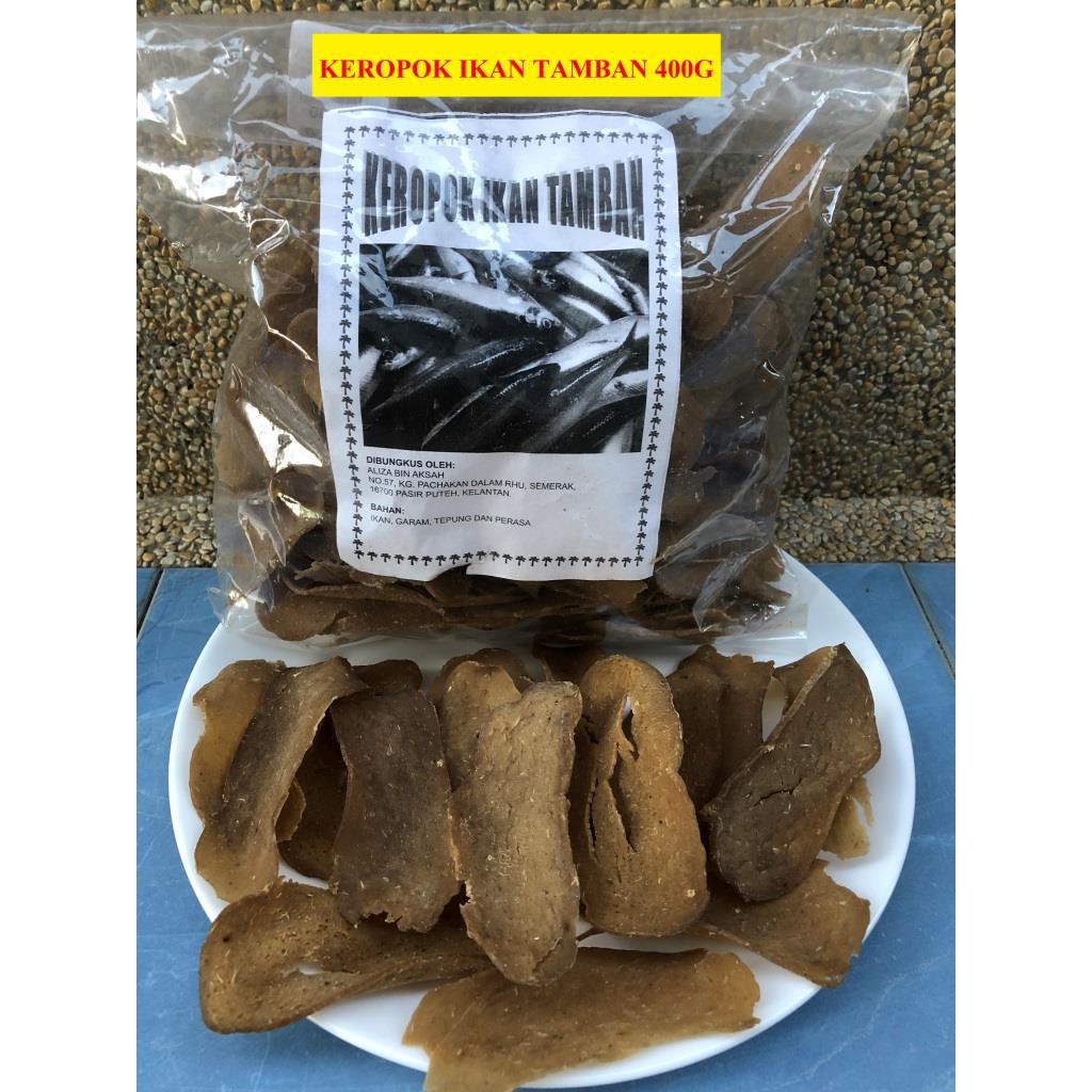 Keropok Ikan Tamban Kelantan / 400g | Shopee Malaysia