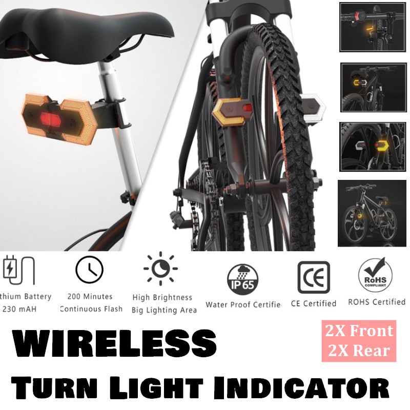 bicycle indicators front and rear