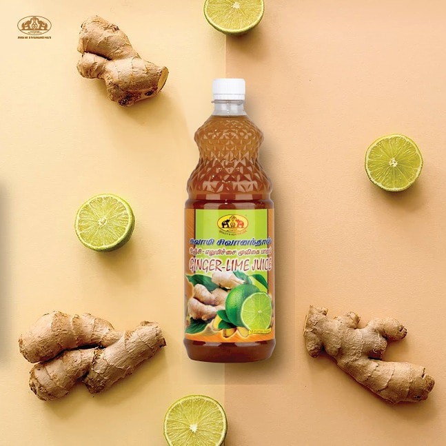 Swami Sivanandha Ginger Lime Juice Herbal Shopee Malaysia