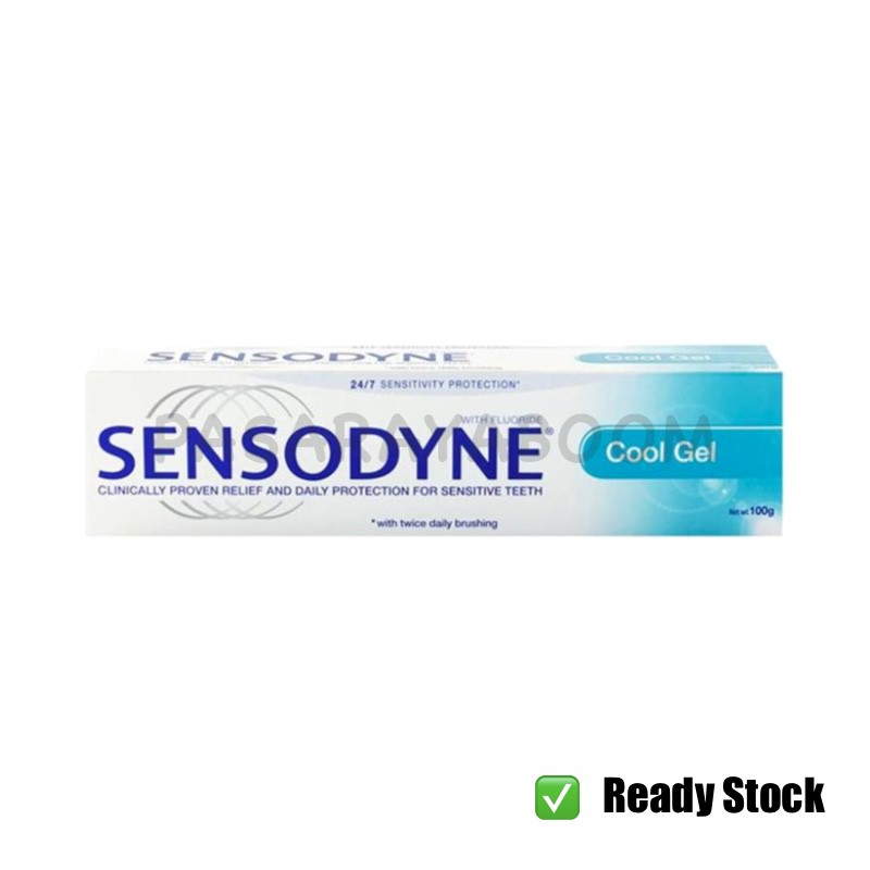 SENSODYNE Toothpaste - Cool Gel (100g) | Shopee Malaysia