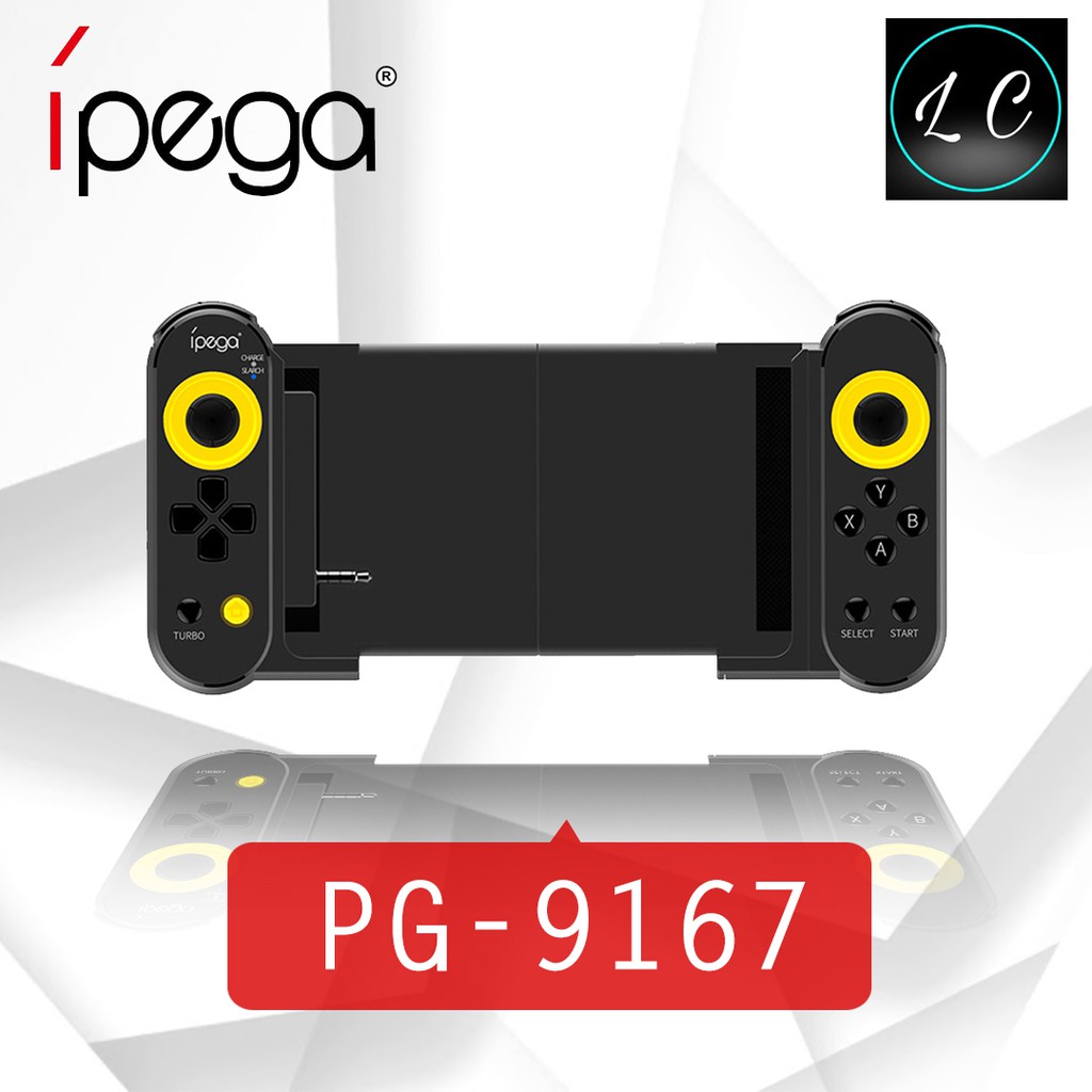 iPEGA PG-9167 Bluetooth Wireless Controller Ultra-wide Retractable Handle GamePad for iOS/Android Smart Phone Tablet PC