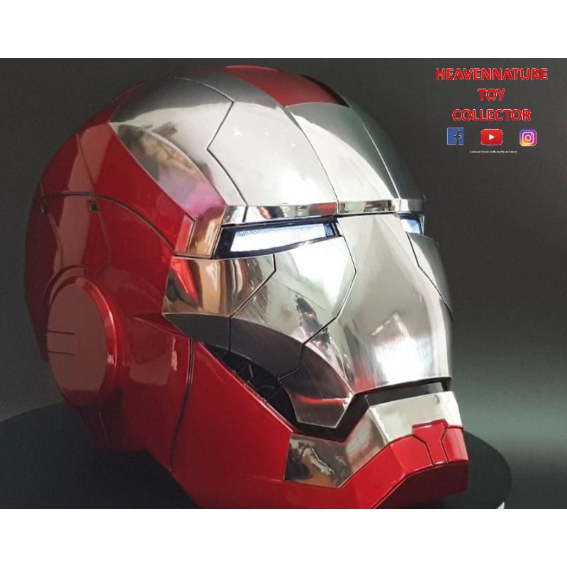 Iron Man Mark V Voice Control Helmet | Shopee Malaysia