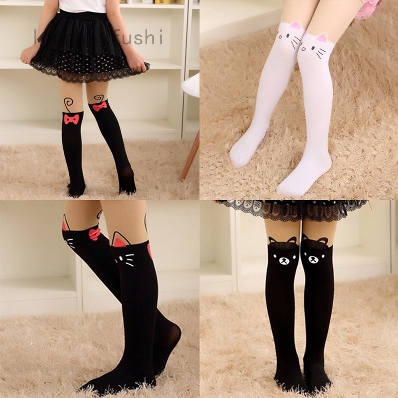 children's over knee socks