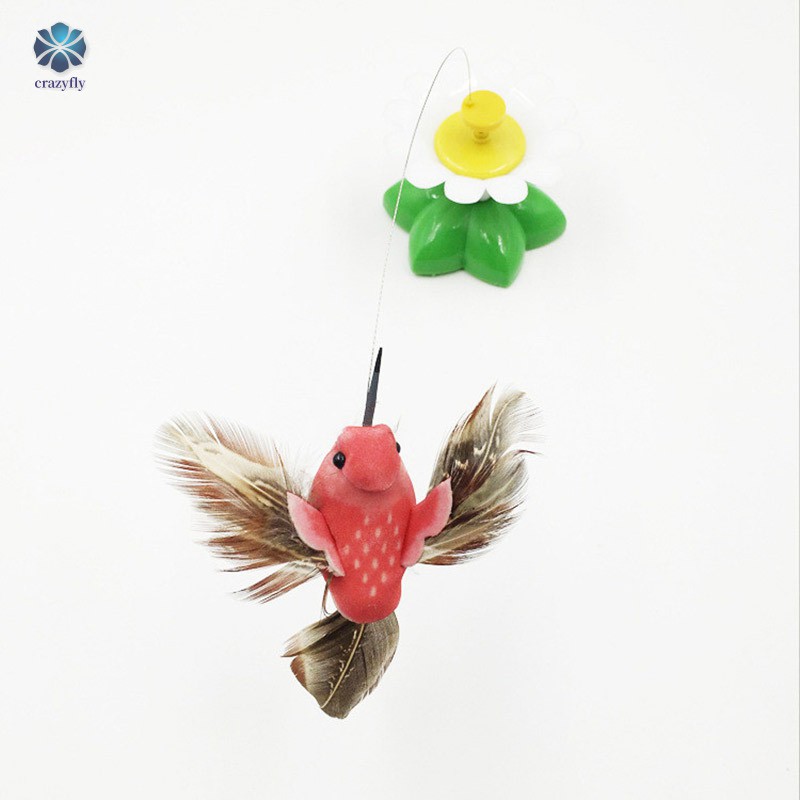 Versatile Have Funny Pet Toy Electric Rotating Bird/Butterfly Rod Cat Kitten Teaser Play Toys Essential - Image 2