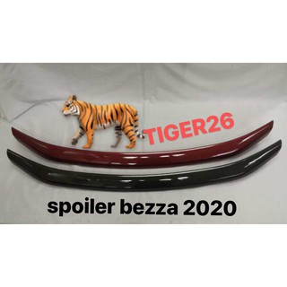 OEM spoiler Bezza 2020 with color Carnet Red Granite Grey 