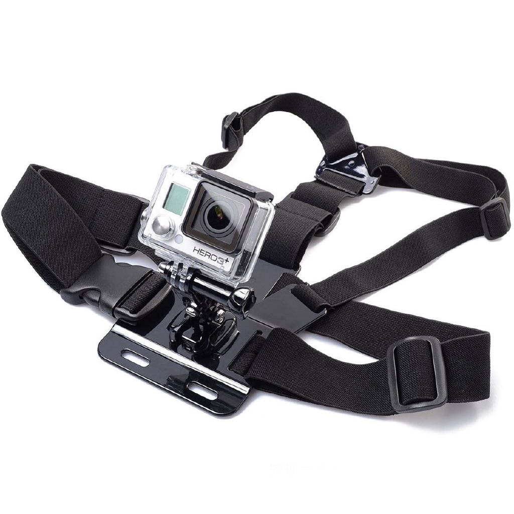 Chest Strap Belt Body Tripod Harness Mount For Go Pro SJCAM SJ4000