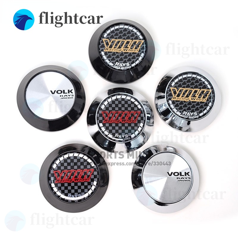 Center Hub Cap 4PCS/LOT 50MM OZ Racing Volk Rays ENKEI SSR Car Wheel
