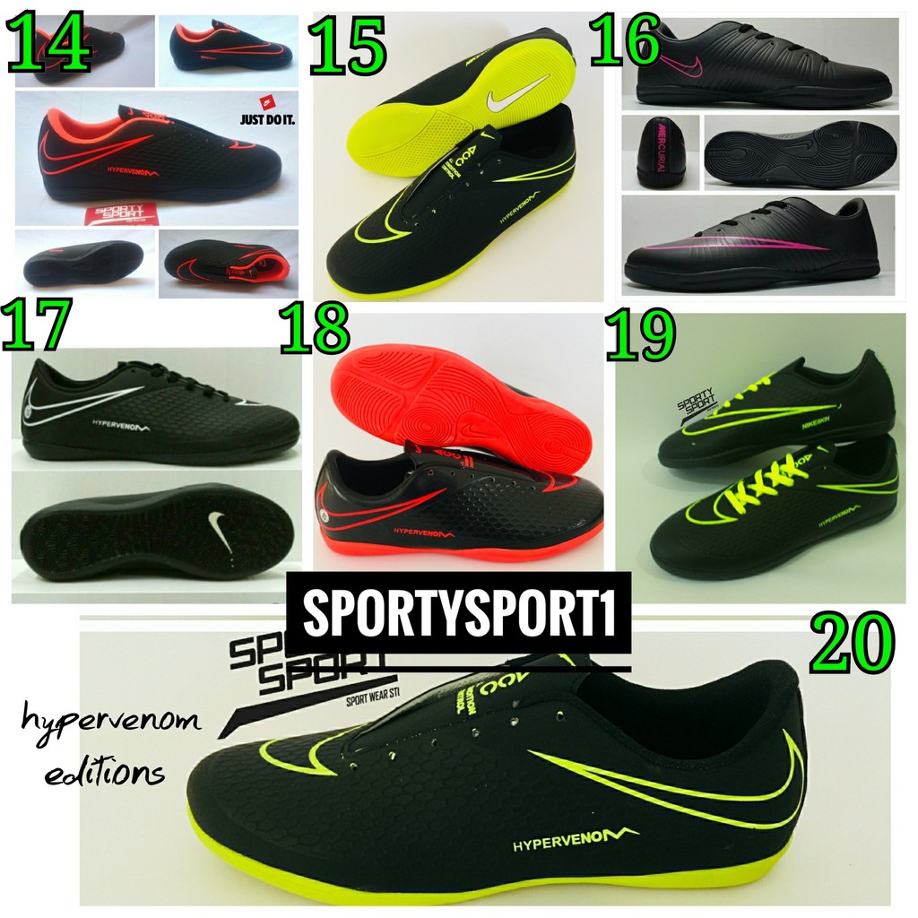 sepatu futsal nike hypervenom ori