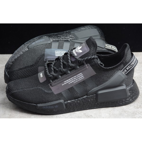 2020 Adidas NMD R1 Boost V2 Black FW1961 Running Shoes | Shopee Malaysia