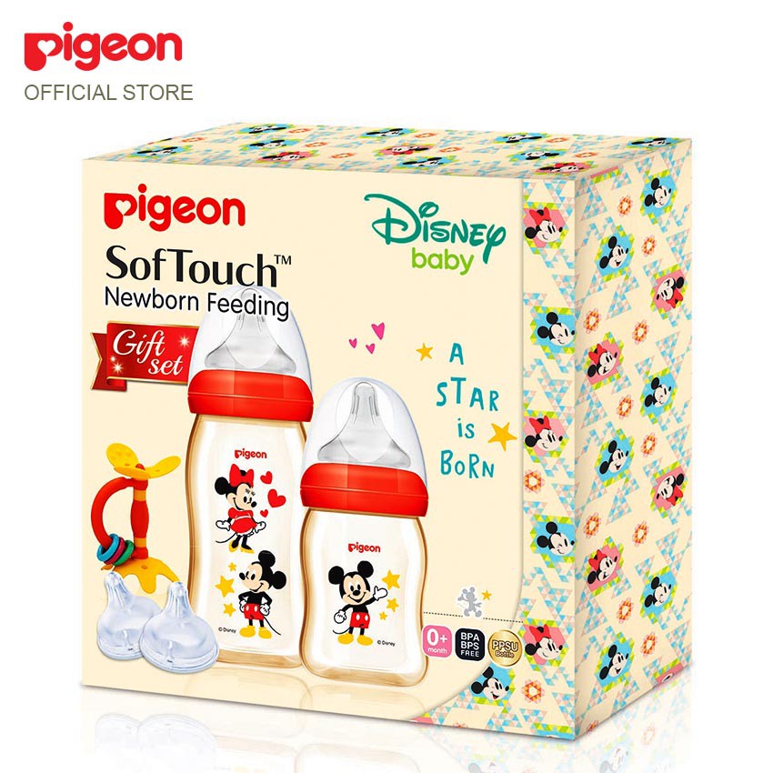 Pigeon Disney Newborn Feeding Set 25157 Shopee Malaysia