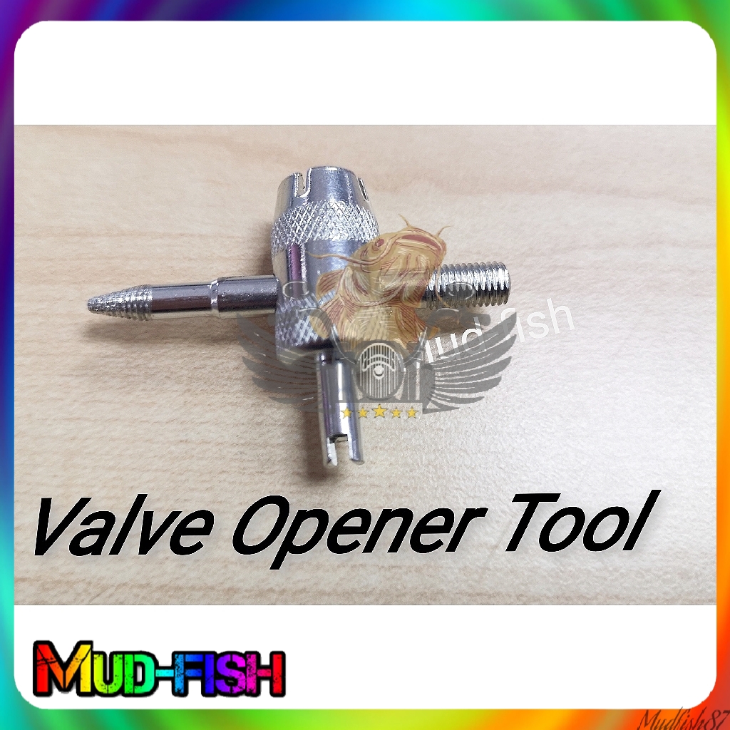 Universal Tyres Valve Opener/ CAP TShape (Steel Heavy duty) Shopee