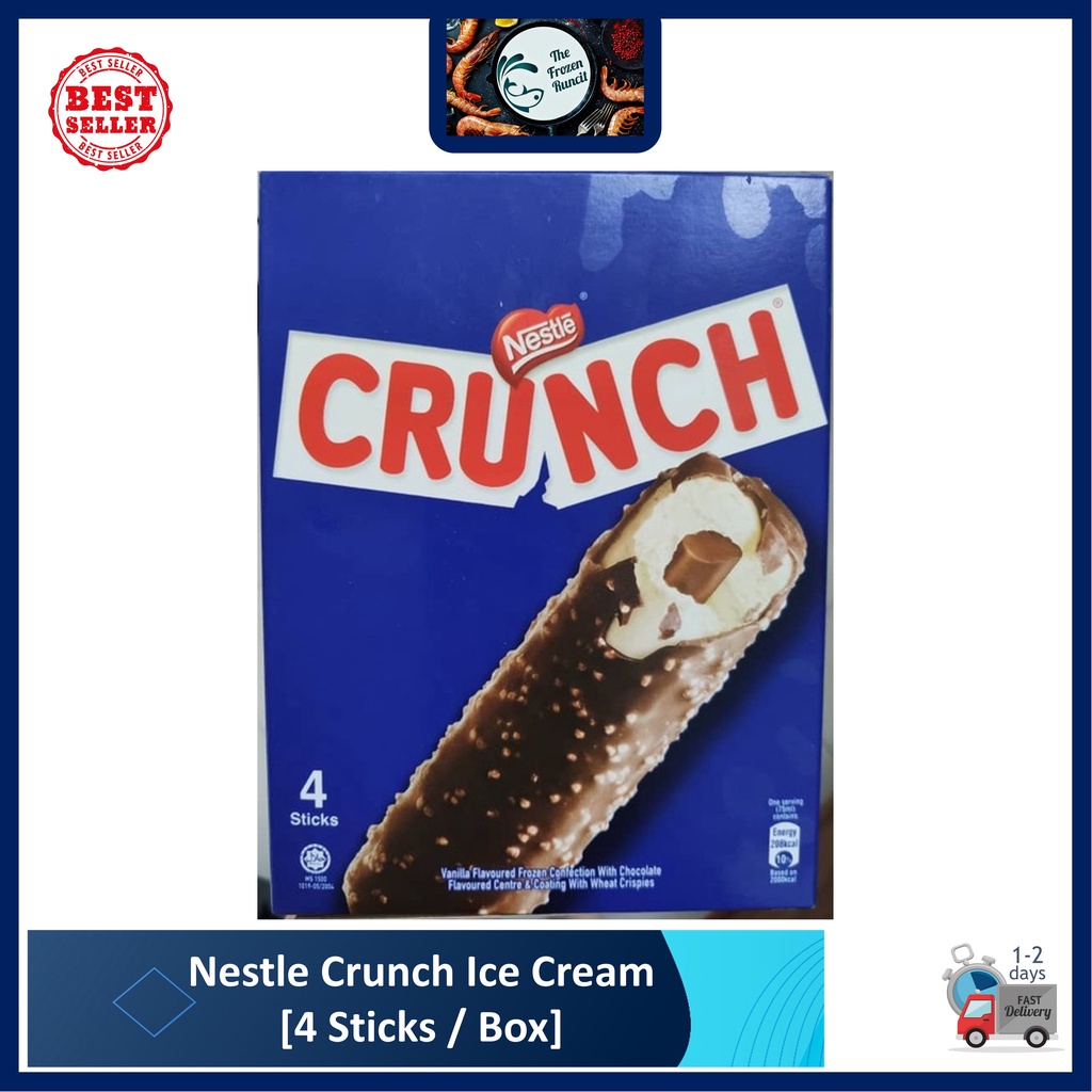 Buy Nestle Crunch Ice Cream 4 Sticks Expiry 16 03 2022 Seetracker Malaysia