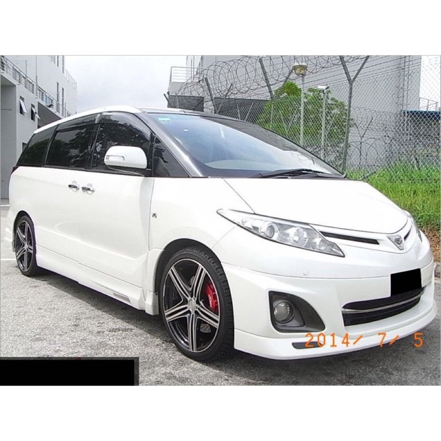 Toyota estima acr50 acr55 gialla Bodykit body kit front side rear skirt