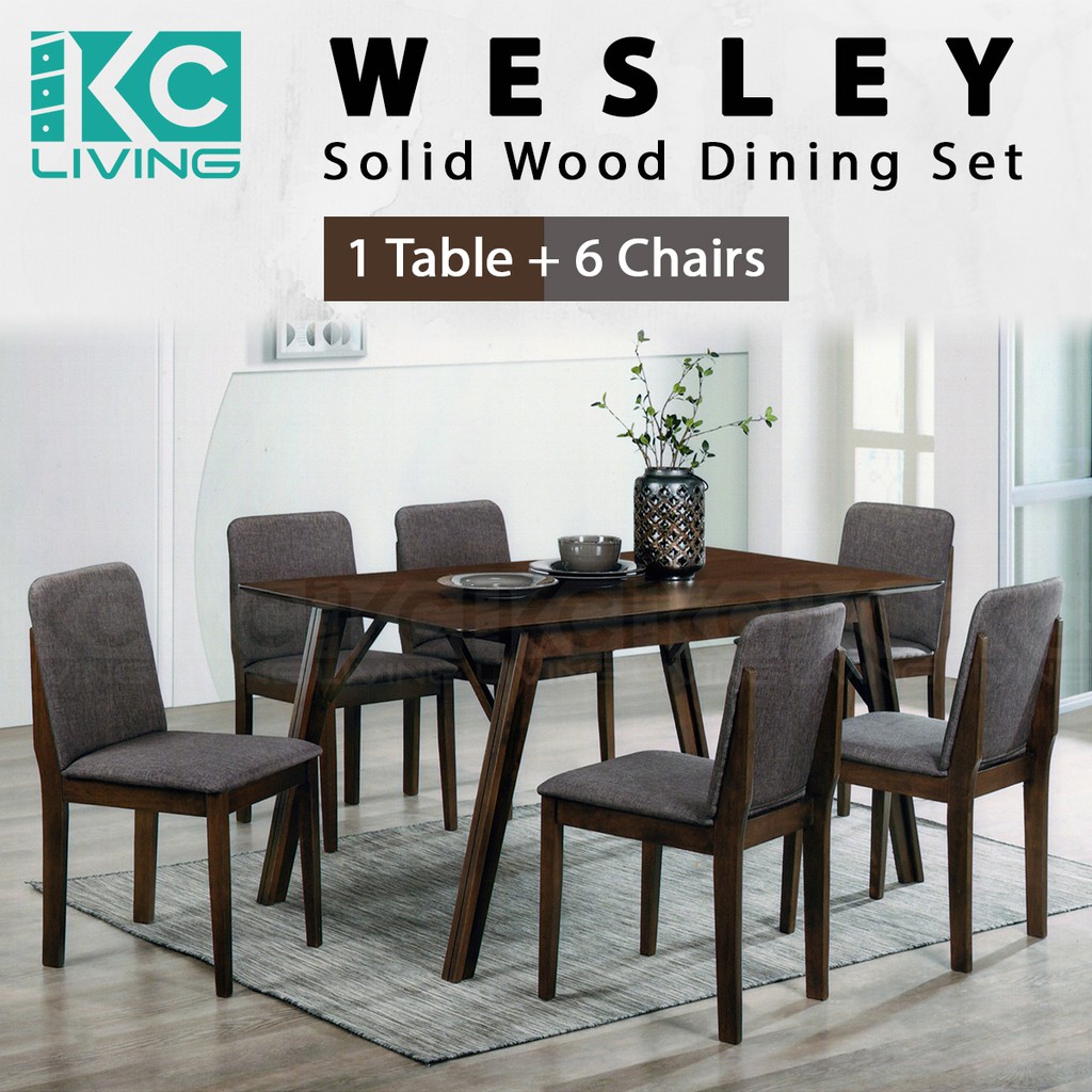 Kcl Fully Assembled Wesley Dining, Fully Assembled Dining Room Chairs