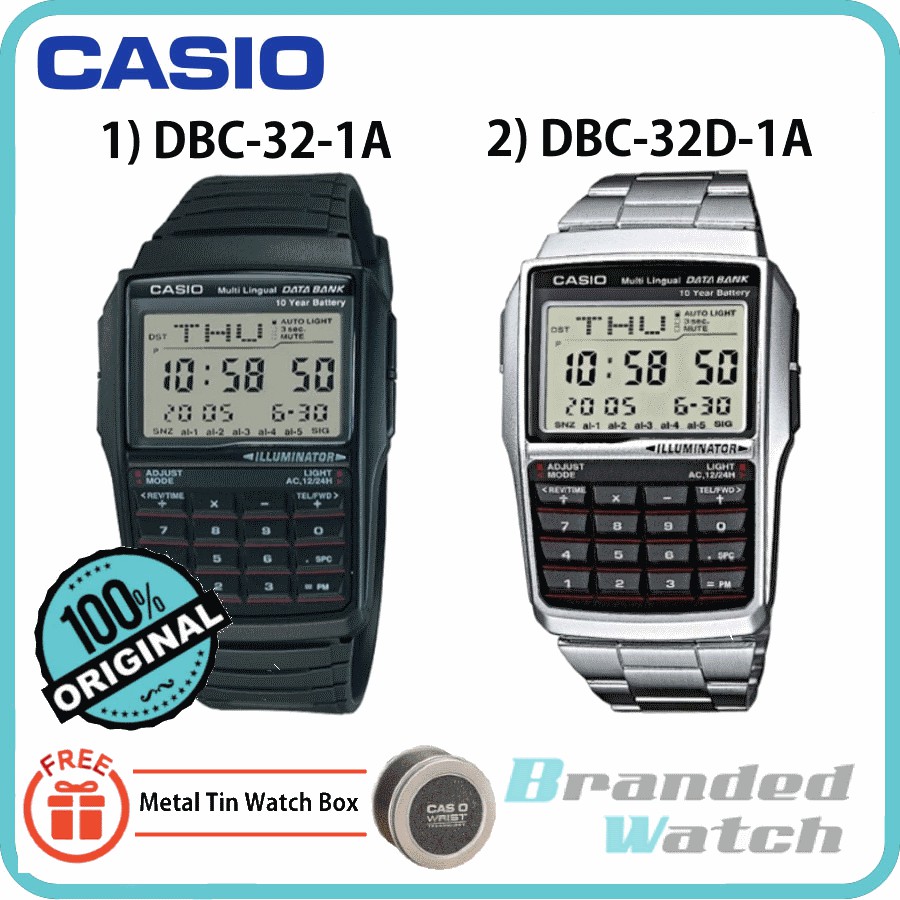 casio dbc 32 1a water resistant