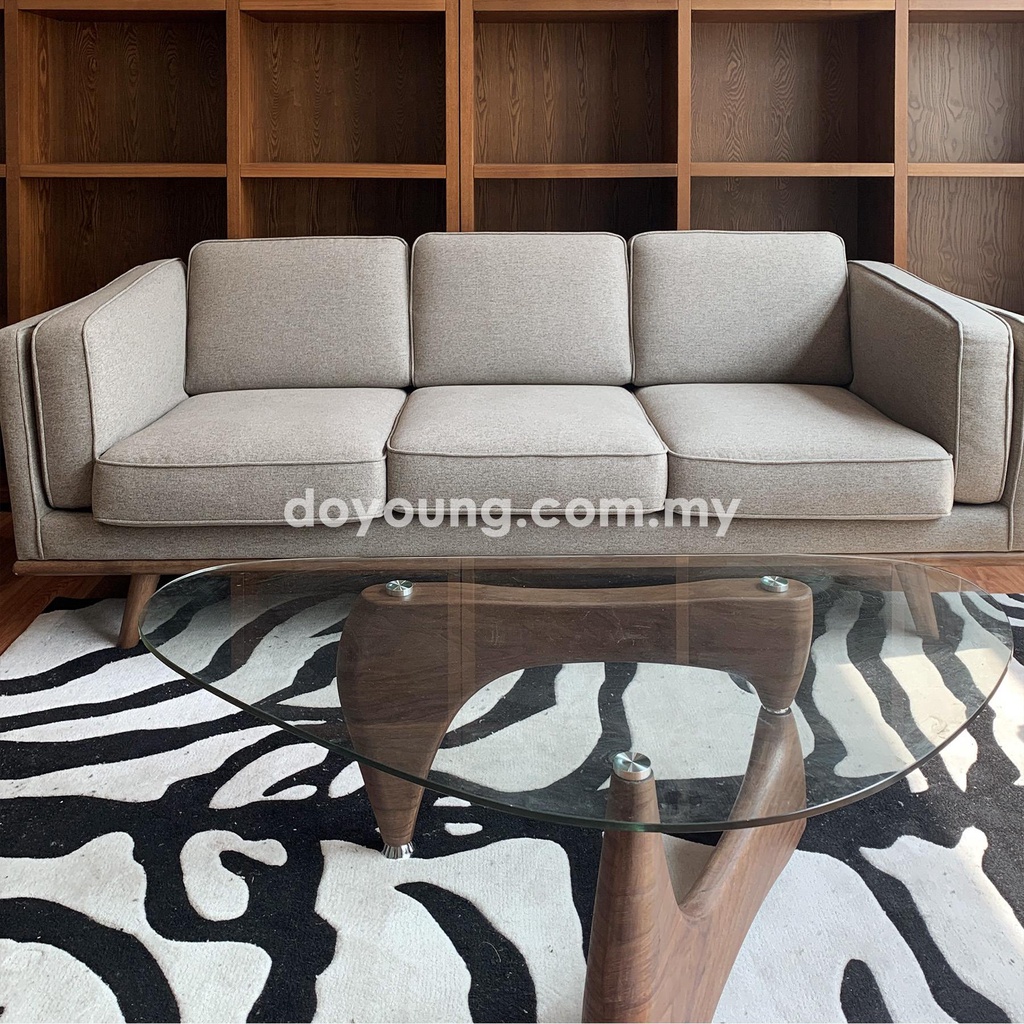 DoYoung TIMBER (219cm Fabric) Sofa (FREE Shipping to West Malaysia