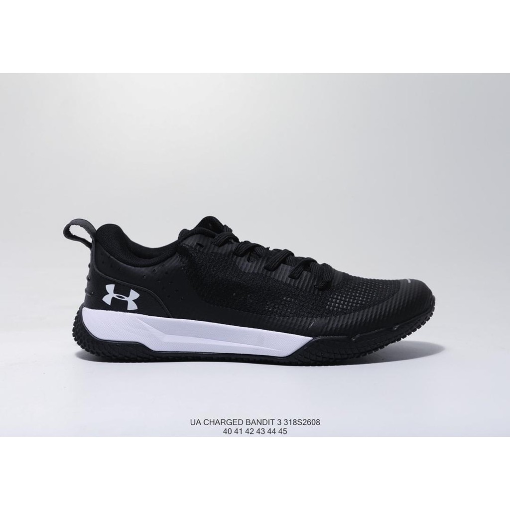 under armour charged bandit 3 black