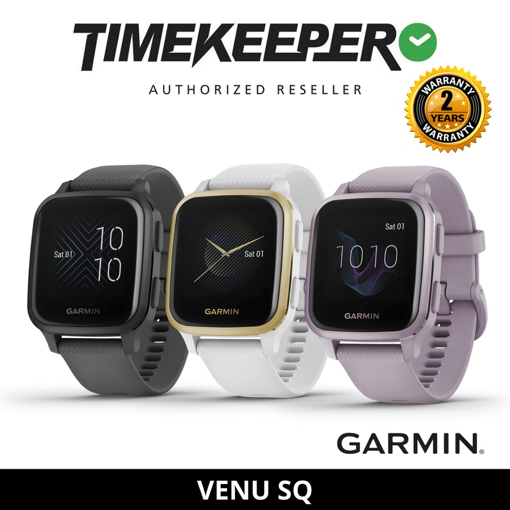Garmin Venu Sq Gps Smartwatch Timekeeper Shopee Malaysia