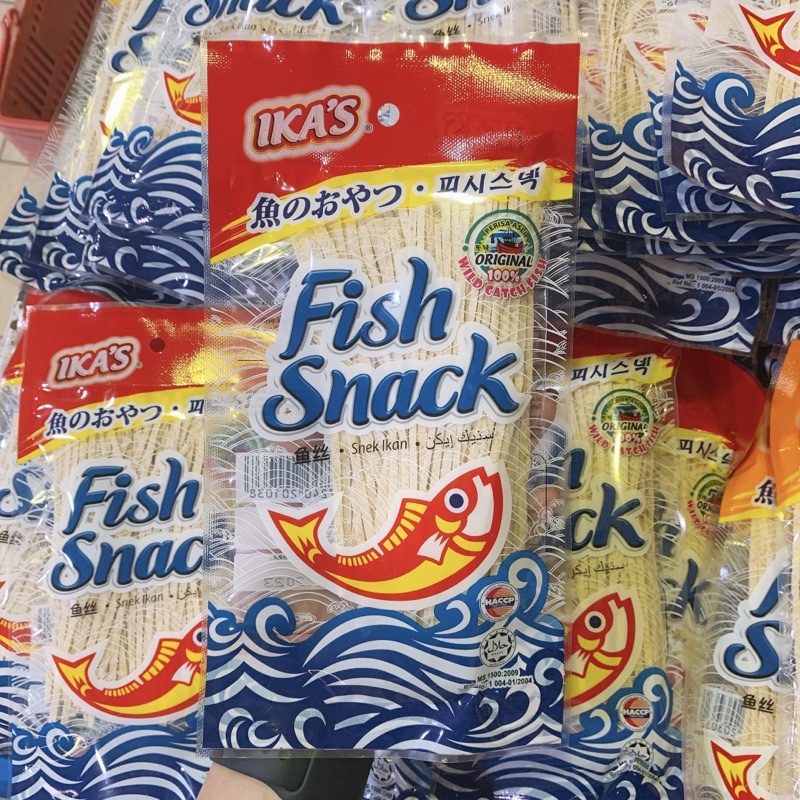 Ikas Fish Snack 30g Per Small Package Shopee Malaysia