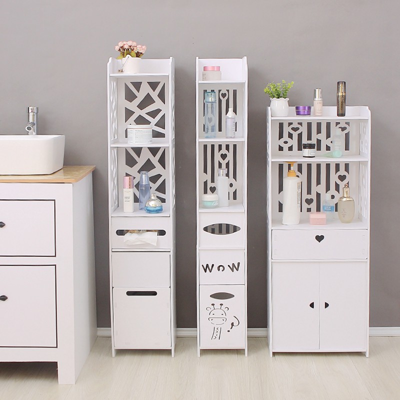 bathroom towel storage cabinet