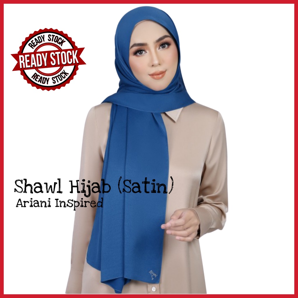 shawl satin ariani
