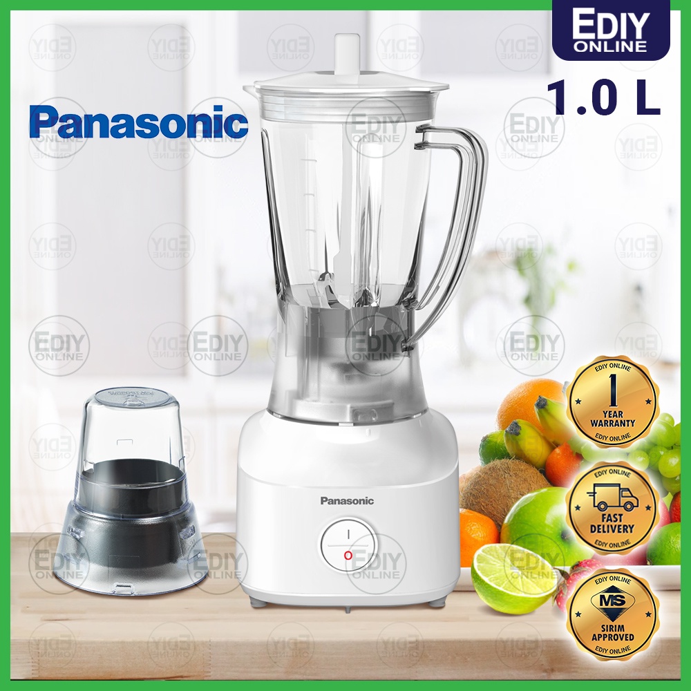 【NEW】PANASONIC MX-M200 DURABLE LIGHTWEIGHT JUICER FOOD MIXER BLENDER 1L WITH DRY MILL JUG 450W PENGISAR 搅拌机 Mesin Cabai