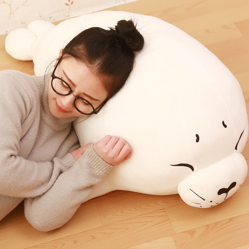 we bare bears seal plush