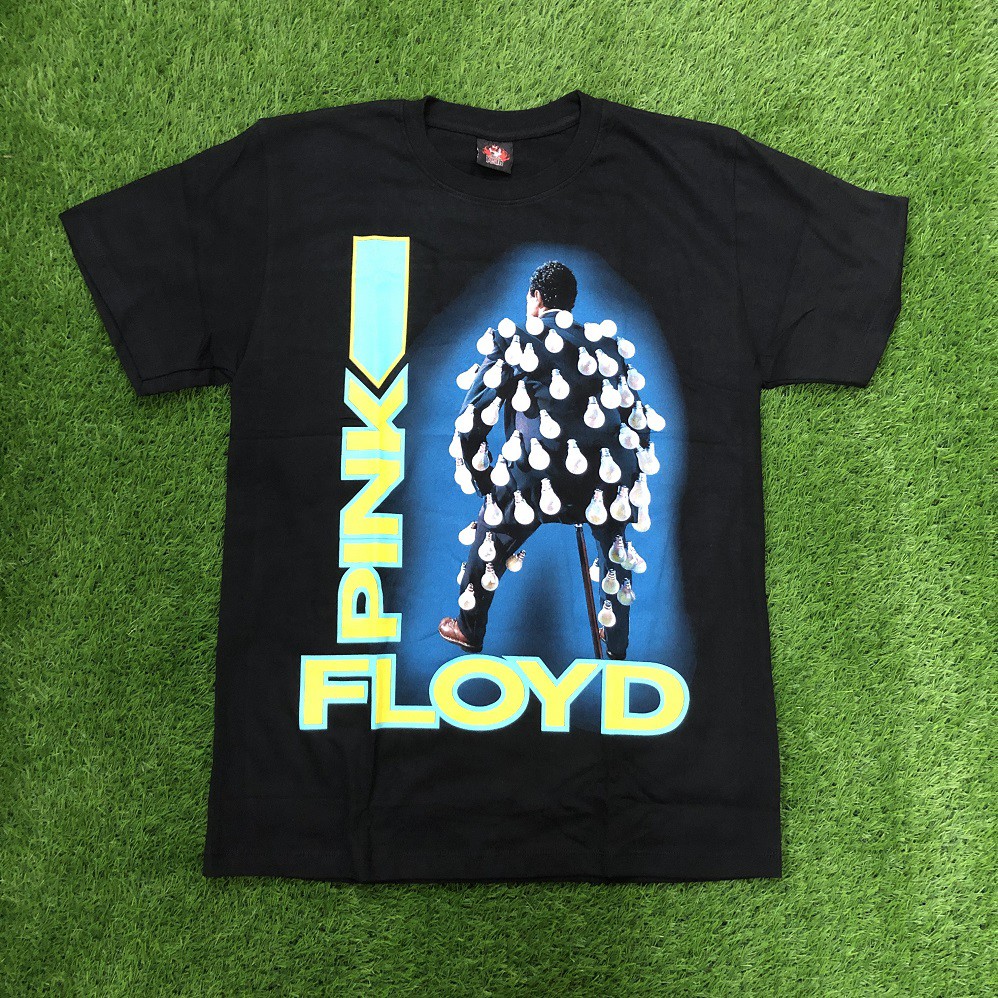 PINK FLOYD Rock Band Shirts LIGHT BULB T-Shirt # The Sadies Eagles Lynyrd Skynyrd Dead Combo Nashville West Leone Twins