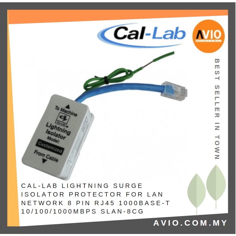 CALLAB Callab Cal Lab Lightning Surge Isolator Protector for LAN