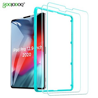 Image of Goojodoq Tempered Glass Screen Protector for i 2018 9.7 Pro 11 10.5 10.2 2019/Air 2 1/i 2 3 4 Air 3 9H Film