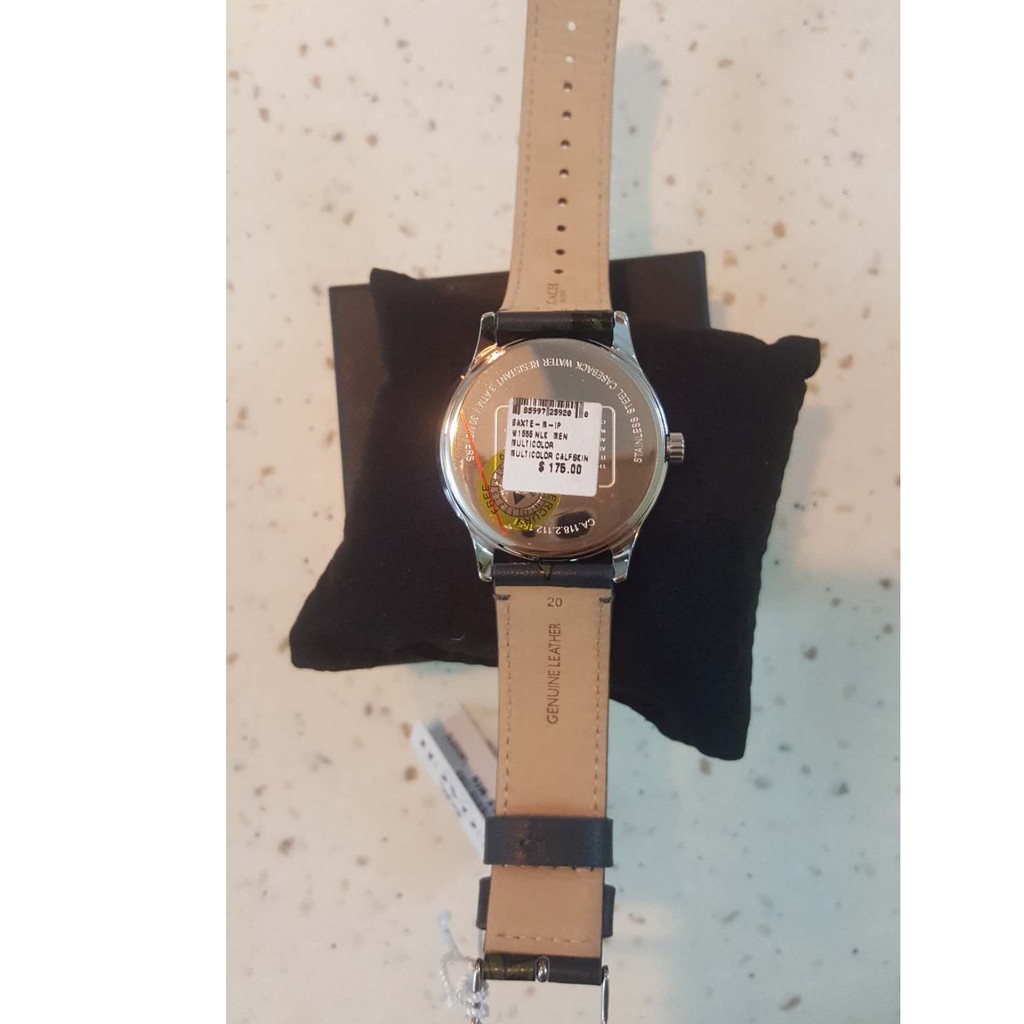 coach baxter watch