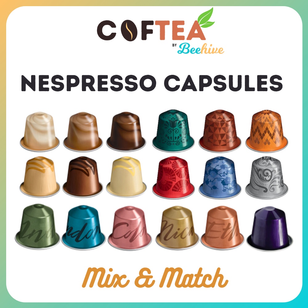 Nespresso Coffee Capsules - Barista Creations / Espresso / Italiano / World Explorations / Master Origins [Mix & Match]