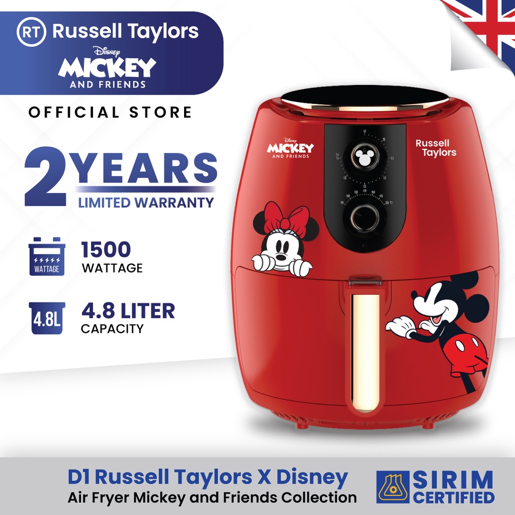 Russell Taylors x Disney Mickey And Friends Air Fryer (4.8L) D1