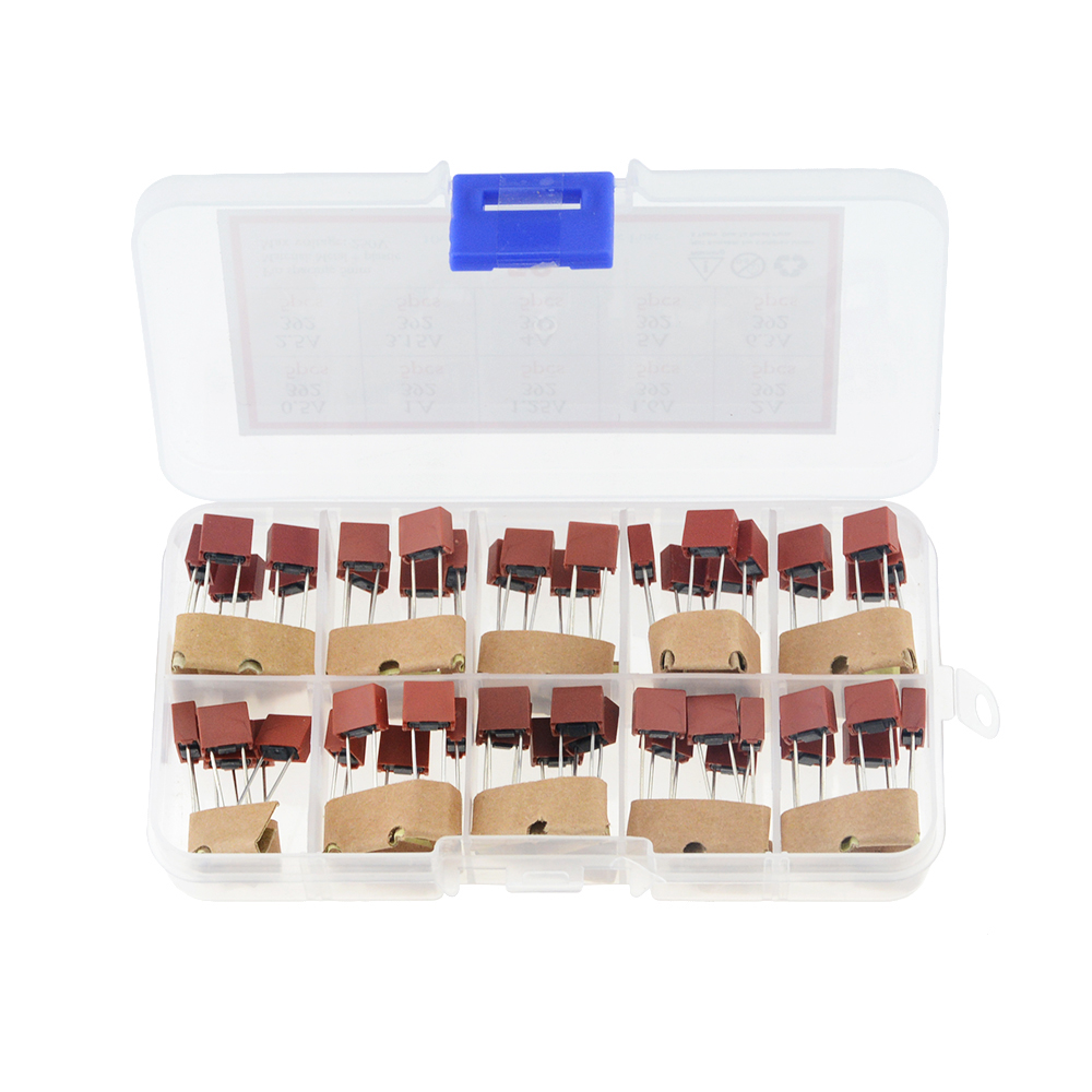 50pcs-box-10-kinds-square-fuse-plastic-392-electrical-assorted-fuse-mix