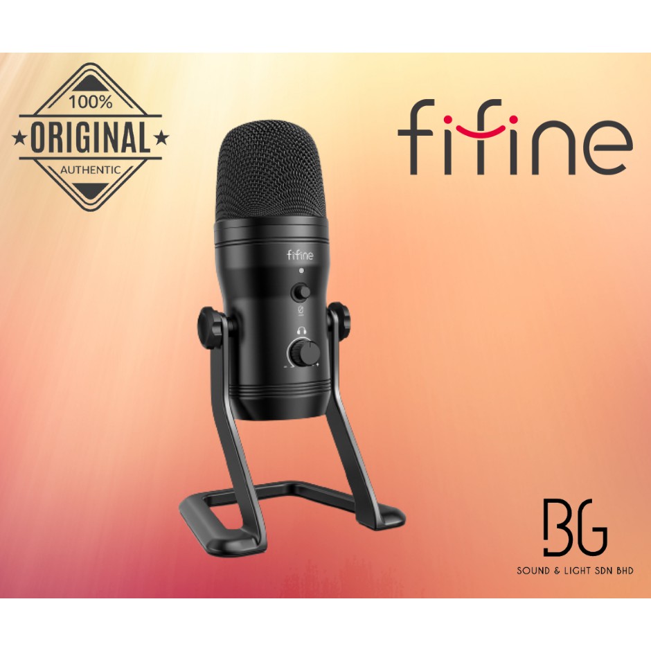 FIFINE K690 USB Microphone for PC, PS4, Mac with Four Pickup Patterns ...