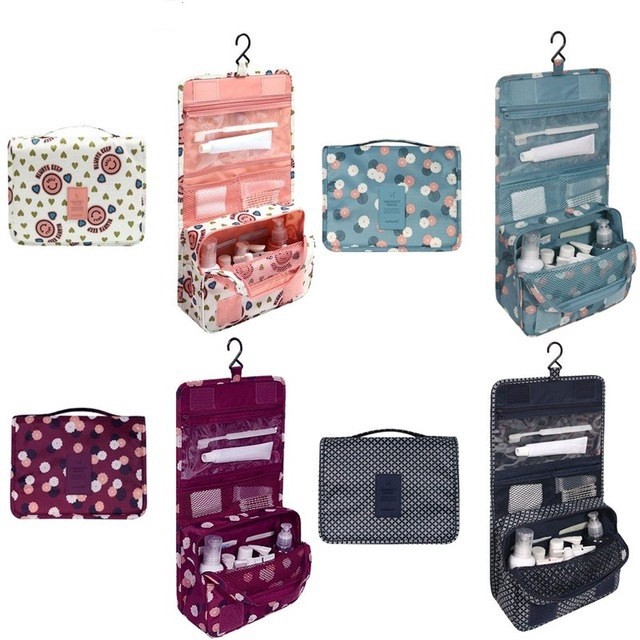 folding travel makeup bag