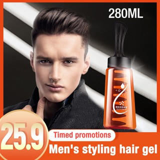 hair serum hair smoothing hair tonic Gel Rambut lelaki Men's Hair Wax  styling gel hair spray Slicked Back head Styling h | Shopee Malaysia