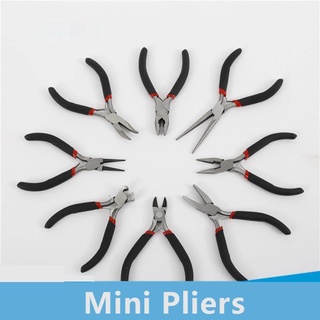 Portable Jewellery Making Beading Mini Pliers Tool Needle Cutting Plier DIY Tool Insulated Plier Cutting Clamping