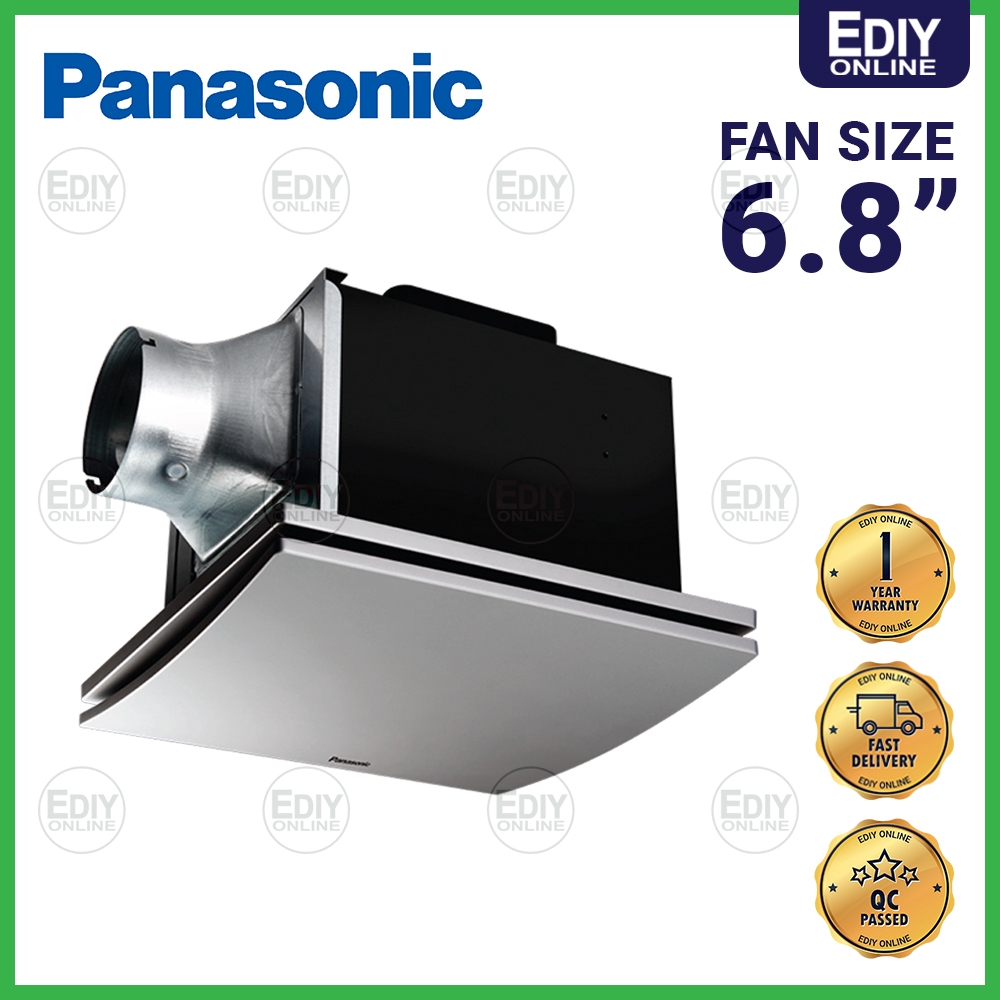 Panasonic Ceiling Mount Sirocco Ventilation Fan FV-17CLMXVBSH (SILVER