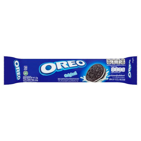 Oreo Original Chocolate Sandwich Cookies With Vanilla Flavored Cream ...